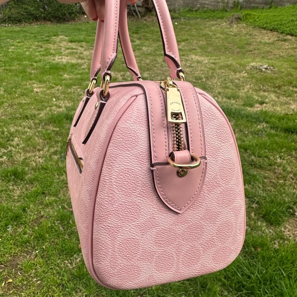 Powder Pink Coach Rowan (medium) - Picture 5 of 7